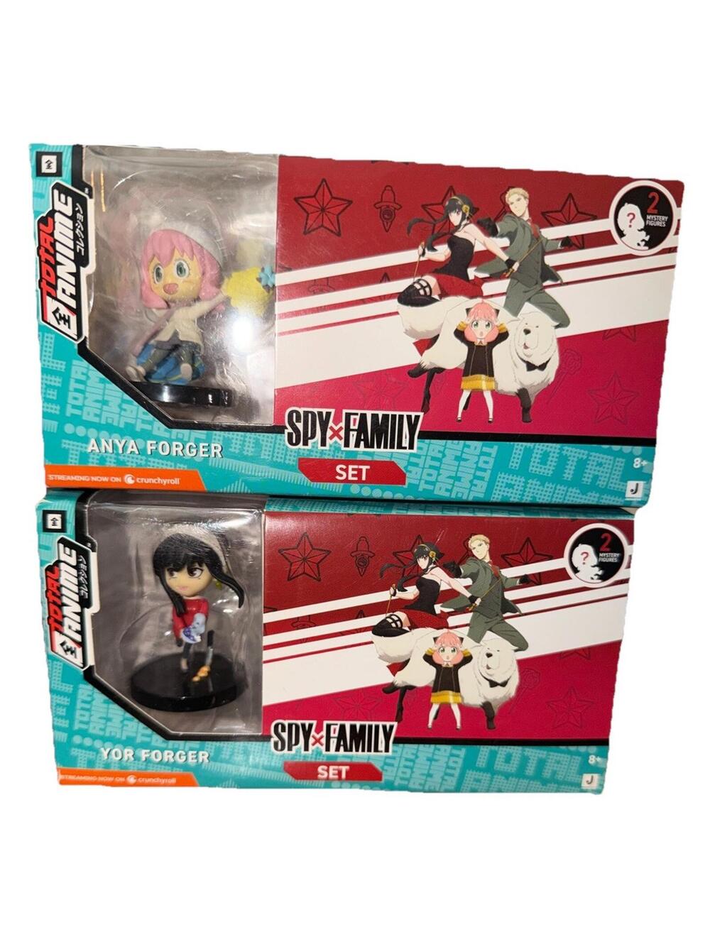 Total Anime Spy x Family  Anya Forger And Yor Forget Set Lot Of 2